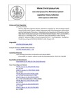 Legislative History: Resolve, Regarding Legislative Review of Portions of Chapter 61: Rules for Major Capital School Construction Projects, a Major Substantive Rule of the Department of Education and the State Board of Education (HP1300)(LD 1766) by Maine State Legislature (125th: 2010-2012)