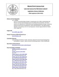 Legislative History: An Act To Amend the Maine Workers' Compensation Act of 1992 (SP9) (LD 1) by Maine State Legislature (126th: 2012-2014)