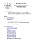 Legislative History:  An Act To Establish Maine Seniors Day (HP379)(LD 560)