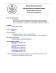 Legislative History:  An Act To Promote the Sale of Maine Milk (HP564)(LD 813)