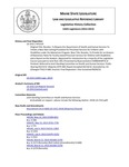 Legislative History:  Resolve, To Require the Department of Health and Human Services To Initiate a New Rate-setting Procedure for Preschool Services for Children with Disabilities under the MaineCare Program (HP1119)(LD 1552)