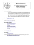 Legislative History:  An Act To Allow Further Review of the Report Defining Cost Responsibility for Deaf and Hard-of-hearing Students Receiving Services from the Maine Educational Center for the Deaf and Hard of Hearing and the Governor Baxter School for the Deaf (SP597)(LD 1560)