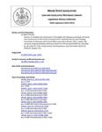 Legislative History:  Resolve, To Establish the Commission To Strengthen the Adequcy and Equity of Certain Cost Components of the School Funding Formula (HP1335)(LD 1850)