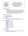 Legislative History:  An Act To Validate Certain Proceedings Authorizing the Issuance of Bonds and Notes of the Town of Old Orchard Beach (SP753)(LD 1855)