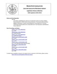 Legislative History: Joint Order, Establishing the Task Force To Study the Creation of a State of Maine Partnership Bank or Other Maine Financial Structures (HP1130) by Maine State Legislature (126th: 2012-2014)