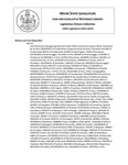 Legislative History: Joint Resolution Recognizing National Public Safety Telecommunicator Week (SP751) by Maine State Legislature (126th: 2012-2014)