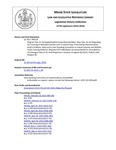 Legislative History: An Act Regarding Retrieving Wounded Bear (HP214)(LD320) by Maine State Legislature (127th: 2014-2016)