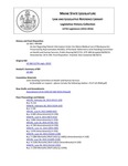 Legislative History:  An Act Regarding Patient Information Under the Maine Medical Use of Marijuana Act (HP384)(LD560)