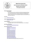 Legislative History: An Act To Provide Consumers of Health Care with Information Regarding Health Care Costs (SP229)(LD636) by Maine State Legislature (127th: 2014-2016)