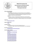 Legislative History: An Act Regarding Ethanol Motor Fuel (HP558)(LD824) by Maine State Legislature (127th: 2014-2016)