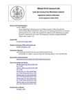 Legislative History:  An Act Regarding Travel Insurance in the Maine Insurance Code (HP672)(LD975)