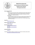 Legislative History: Communication from Secretary of State -- Certifying Citizen Initiative Petition Entitled "An Act to Strengthen the Maine Clean Election Act, Improve Disclosure and Make Other Changes to the Campaign Finance Laws" (HP555) by Maine State Legislature (127th: 2014-2016)