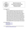 Legislative History: Joint Resolution Recognizing April 2015 as Autism Awareness Month (HP810) by Maine State Legislature (127th: 2014-2016)