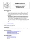 Legislative History: Joint Order, That the Joint Standing Committee on Energy, Utilities and Technology Report Out a Bill Relating to Contracts for the Purchase of Energy and Capacity with Generation Facilities that are Deemed to Produce Zero Greenhouse Gas Emissions (SP668) by Maine State Legislature (127th: 2014-2016)