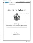 Study of Legislative Structure and Operations