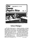 Low Income People's Voice, No. 8, 1970 by Low Income People, Inc. and Laurence E. Connolly