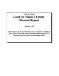 Land for Maine’s Future Biennial Report, January 1998 by Land for Maine's Future