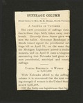 Suffrage Column