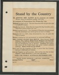 [scrapbook page unnumbered "Stand By The Country"]