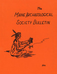 Maine Archaeological Society Bulletin Vol. 2 Fall 1964 by Maine Archaeological Society