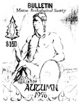 Maine Archaeological Society Bulletin Vol. 16-2 Fall 1976