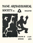 Maine Archaeological Society Bulletin Vol. 19-1 Spring 1979