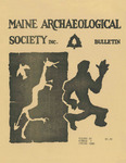 Maine Archaeological Society Bulletin Vol. 20-1 Spring 1980