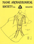 Maine Archaeological Society Bulletin Vol. 24-1 Spring 1984