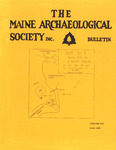Maine Archaeological Society Bulletin Vol. 32-2 Fall 1992 by Maine Archaeological Society