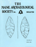 Maine Archaeological Society Bulletin Vol. 42-1 Spring 2002