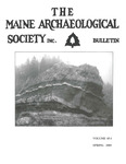 Maine Archaeological Society Bulletin Vol. 45-1 Spring 2005 by Maine Archaeological Society
