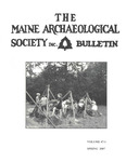 Maine Archaeological Society Bulletin Vol. 47-1 Spring 2007