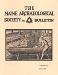 Maine Archaeological Society Bulletin Vol. 49-2 Fall 2009