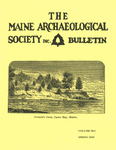 Maine Archaeological Society Bulletin Vol. 50-1 Spring 2010