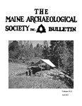Maine Archaeological Society Bulletin Vol. 51-2 Fall 2011
