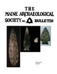 Maine Archaeological Society Bulletin Vol. 53-2 Fall 2013