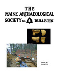 Maine Archaeological Society Bulletin Vol. 56-1 Spring 2016 by Maine Archaeological Society