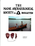 Maine Archaeological Society Vol. 57-1 Spring 2017
