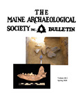 Maine Archaeological Society Bulletin Vol. 60-1 Spring 2020