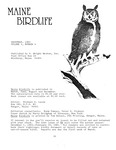 Maine Birdlife Magazine : December 1983
