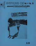 Maine Running Vol. 4 No. 10 October 1983 by Robert E. Booker