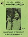Maine Running Vol. 5 No. 1 January 1984 by Robert E. Booker