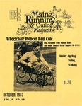 Maine Running & Outing Magazine Vol. 8 No. 10 October 1987 by Chuck Morris