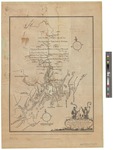 Map of Plymouth's Patent of Territory on the Kennebec 1753 by Thomas Johnston