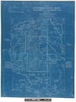 Map of Mt. Katahdin State Park 1921 by Archie G. Norcross