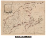 New Map of Nova Scotia and Cape Britain 1775 by Thomas Jeffries