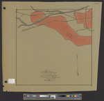 Township 8 Range 8 [T8 R8] WELS - Plan of Northeast 1/4 township showing burnt land by T. H. Tweedie and J. B. Bartlett