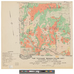 T7, R10 NWP, Bowdoin College East. Shows forest type, public lot and roads. Board of Assessors. by James W. Sewall