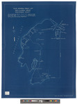 Day's Academy Grant. Outline showing lots on lake and road. Blueprint. by George H. Gruhn