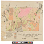 East Middlesex Canal Grant WELS. Shows forest type. by James W. Sewall